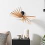 Albatros Wandlampe Holz 3