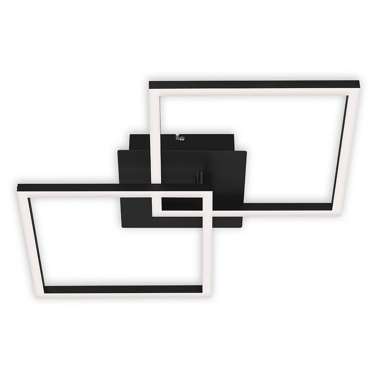 1-Flammig LED-Deckenleuchte Frame VI Polycarbonat Eisen 0