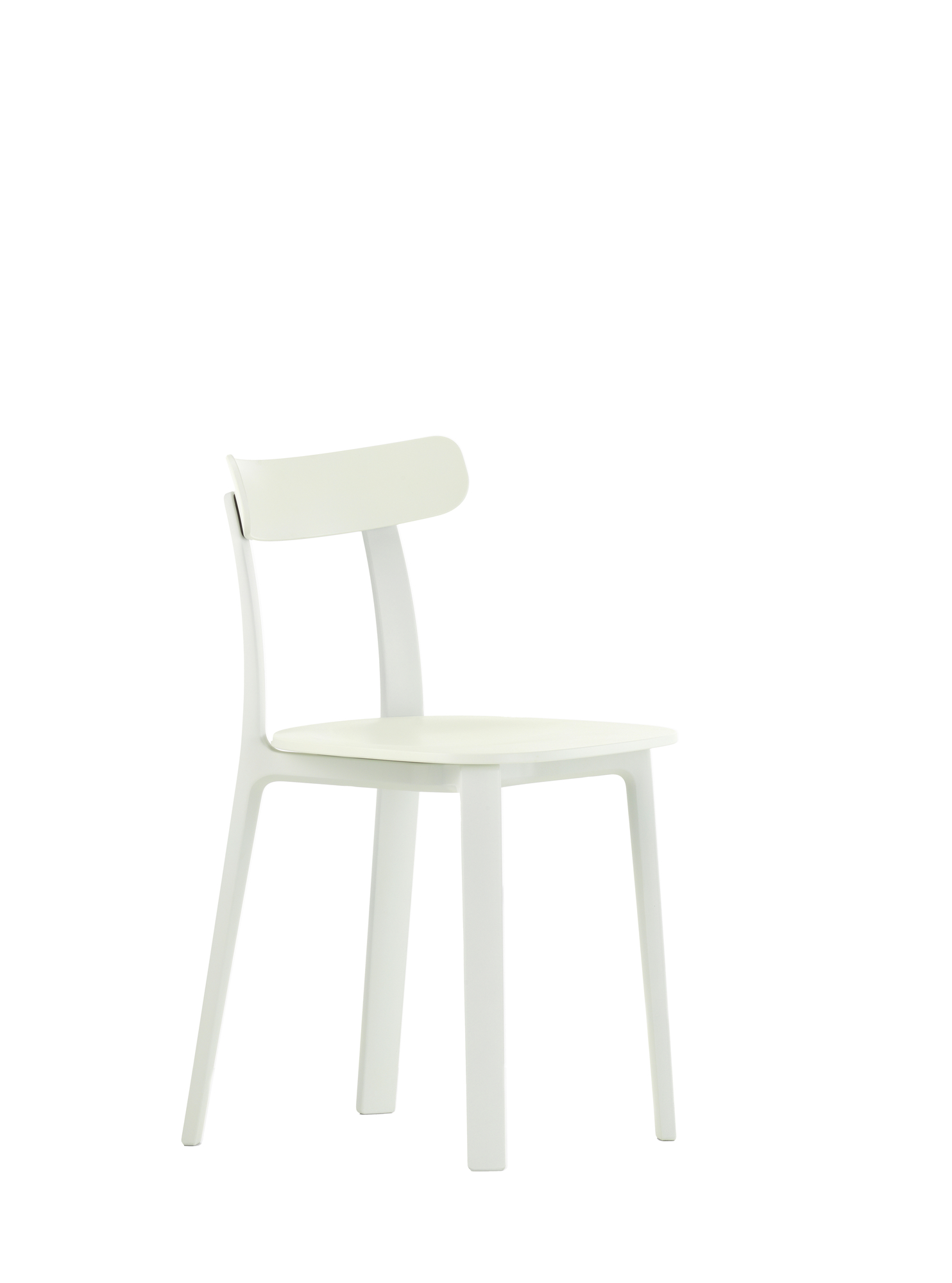 All Plastic Chair Weiß 0