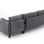 Sofa Recamier Right Grey 6