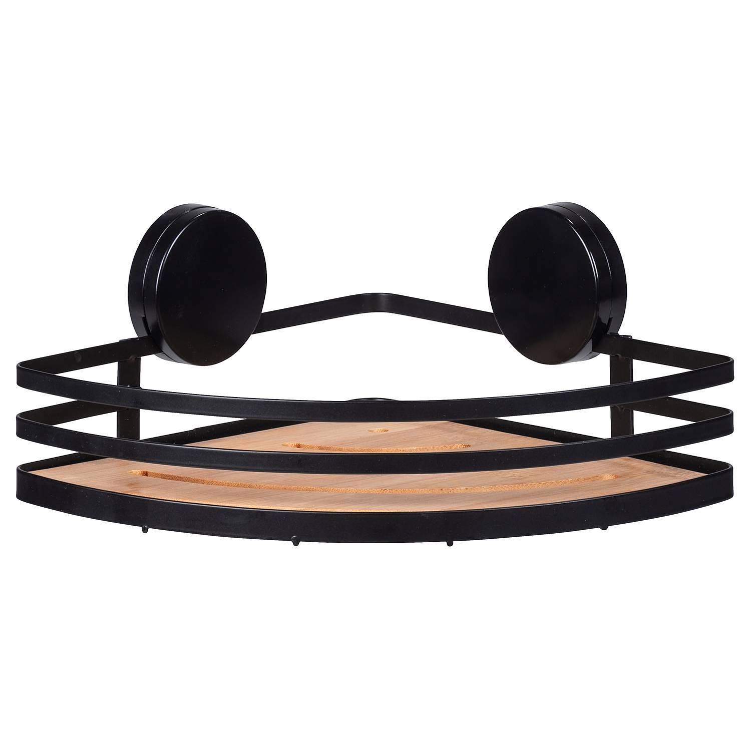 Alba tray Stainless steel Bamboo Brown Black 0