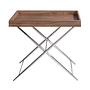 Rectangular side table brown 5