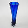 Cobalt vase blue 1970s 5