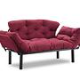 Nitta Schlafsofa 2-Sitzer Maroon 5