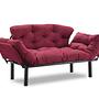 Nitta Sofa Bed 2-seater Maroon 5