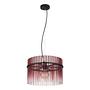Pendelleuchte Gorley Typ I Farbglas Rot 4
