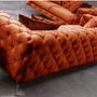 Como Sofa 3-Sitzer Orange 1