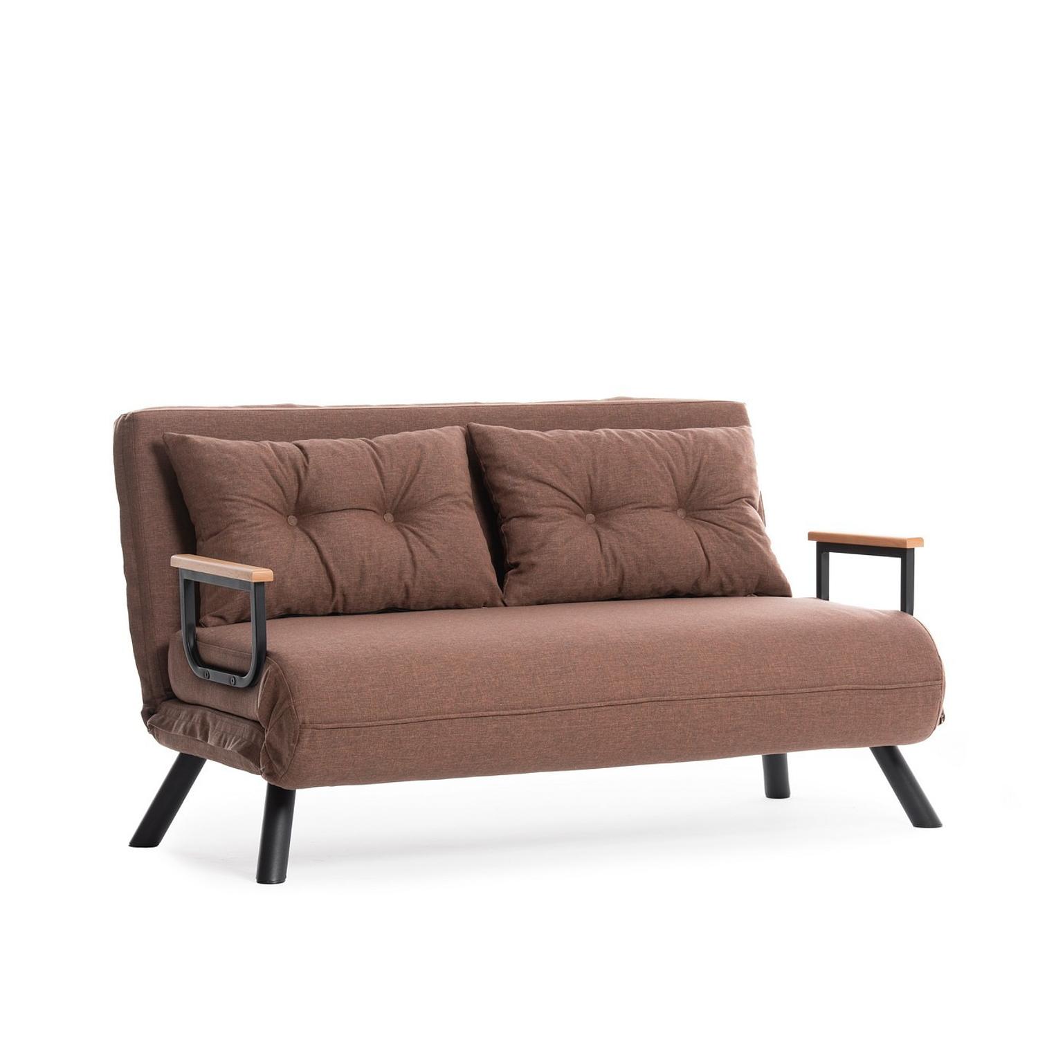 Sando Sofa Bed 2-Seater Light Brown 8