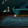 Shard carpet wool green 200 x 290 cm 0