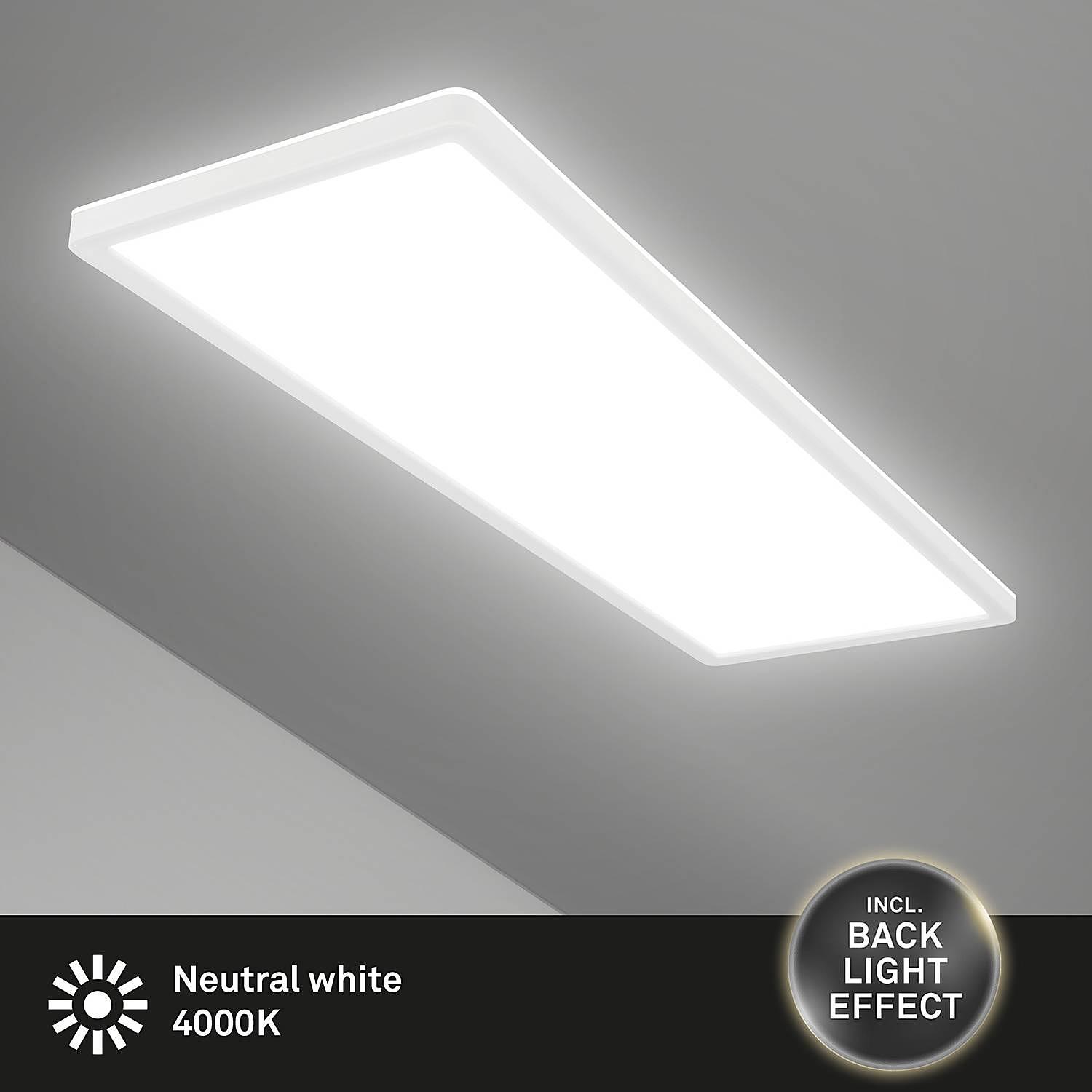 LED-Deckenleuchte Slim I Weiß 4