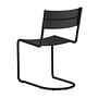 Sine Chair Stackable Black 2