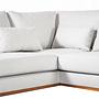 Corner Sofa Japandi 3-Seater Left Beige 9