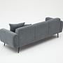 Side Sofa 3-Sitzer Anthrazit 3