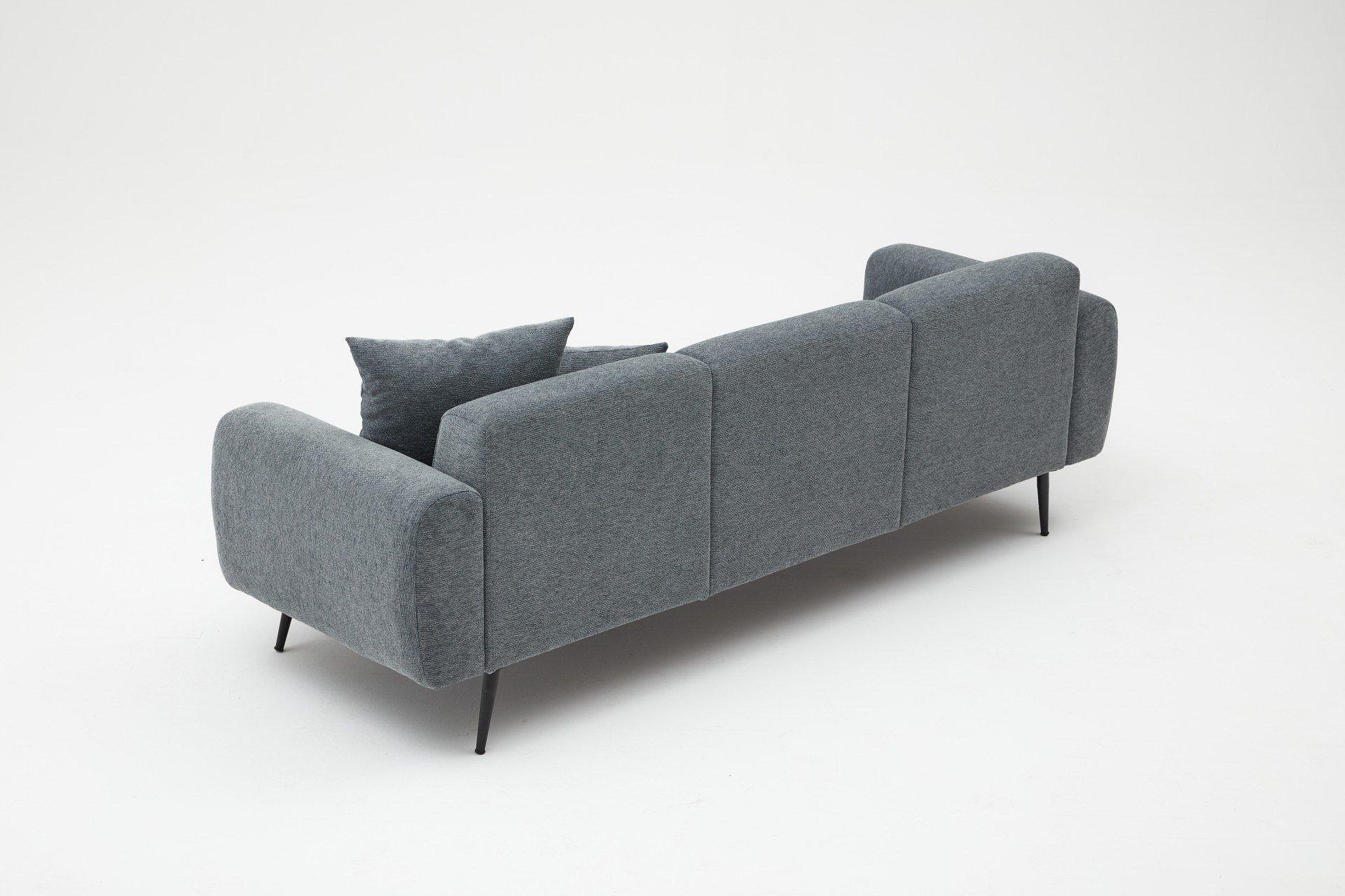 Side Sofa 3-Sitzer Anthrazit 3