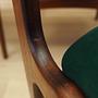 Teakwood chairs 6x Green 10