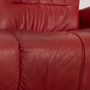 Himolla Sofa Leder 3-Sitzer Rot 3