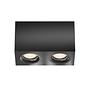 Slim Ceiling Light Aluminium Black 0