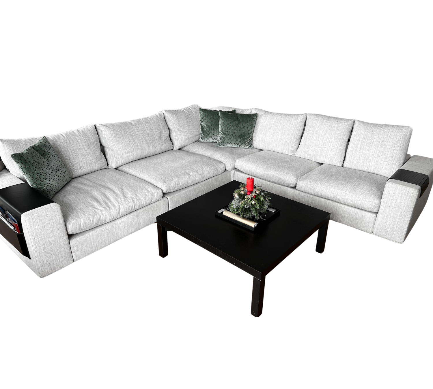 Groundpiece Sofa Textil Beige 0