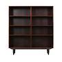 Mahogany bookcase 1970s 0