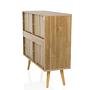 STRYN Chest of drawers with 3 drawers Light brown 7