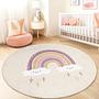 Tappeto per bambini Arcobaleno multicolore Ø150cm 1