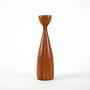 Tealight holder teak wood 1970s 3
