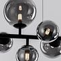 Odillia Typ C Pendelleuchte Rauchglas Aluminium 7-flammig 3