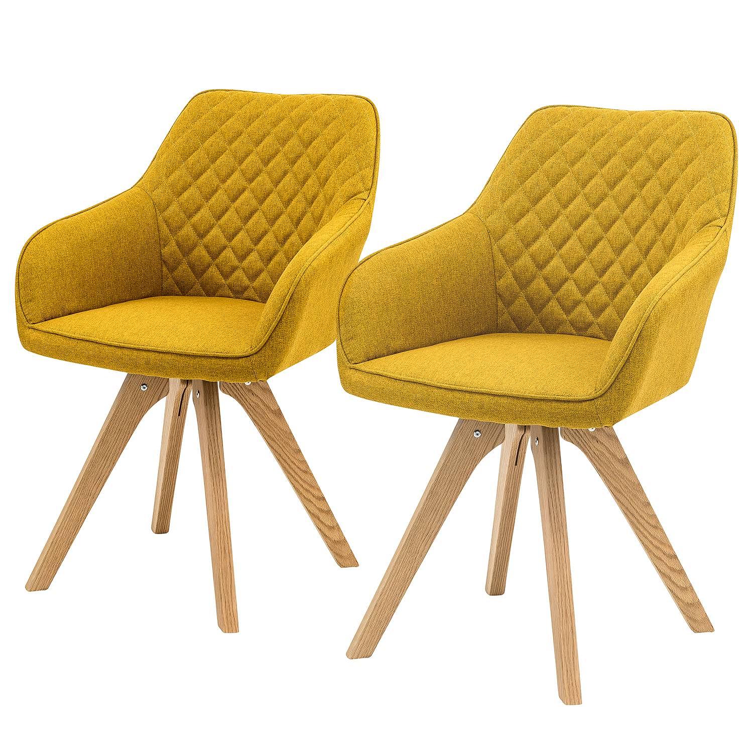 Armchair Nagoya Set of 2 Yellow 0