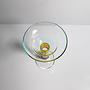 Vintage Postmodern Blumenvase Glas 1990er Jahre 4