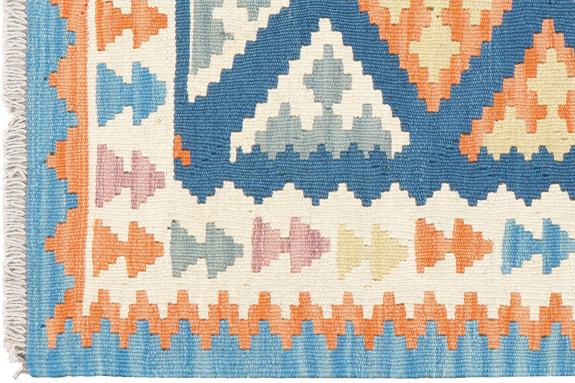 Carpet Kashkai Wool Blue 1