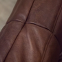 Divano Togo 3 posti pelle pull-up marrone cioccolato 2