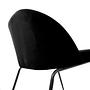 VELVO Chair Fabric Black 3