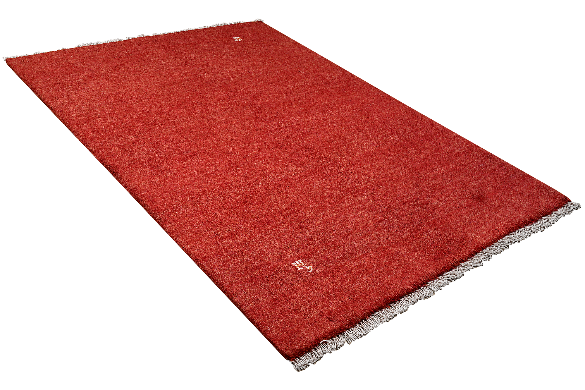 Gabbeh Teppich Wolle Rot 2