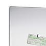 Muro Magnettafel Edelstahl Matt 80 x 40 cm 66729 1