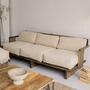 3-sitzer Sofa aus nachhaltigem Pinien-Massivholz 0
