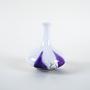 Glass vase 1970s 2