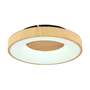 LED Deckenleuchte 1-flammig Acrylglas Metall Braun 2