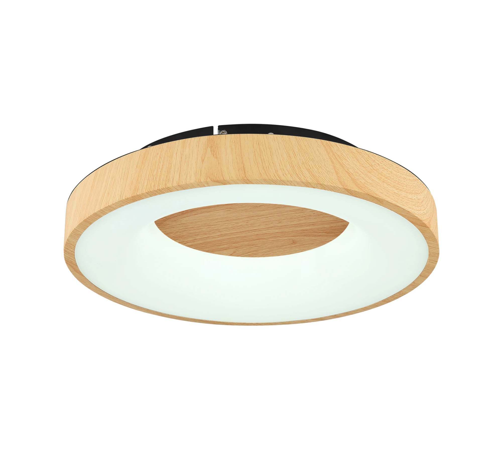 LED Deckenleuchte 1-flammig Acrylglas Metall Braun 2