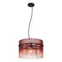 Pendelleuchte Gorley Typ I Farbglas Rot 3