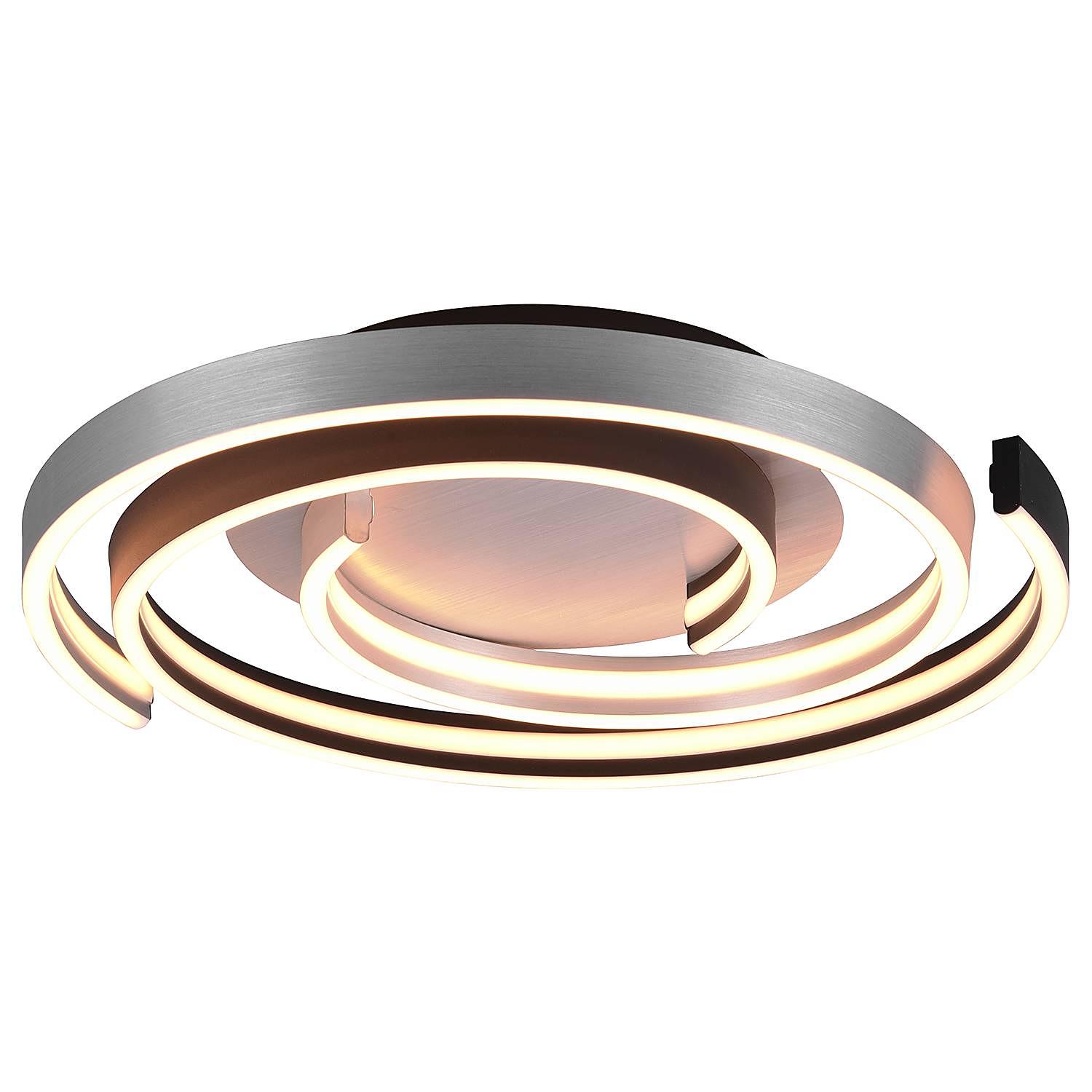 LED-Deckenleuchte Caya Silber 0