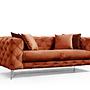 Como Sofa 2-Sitzer Orange 2