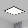 LED Deckenleuchte Flight Aluminium Schwarz 45x45cm 1