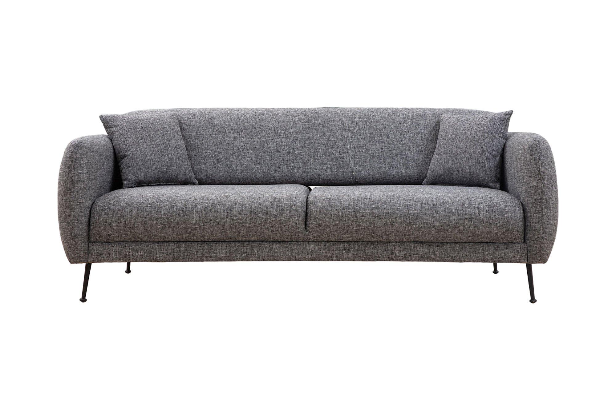 Sevilla 3-Sitzer Sofa Grau 3