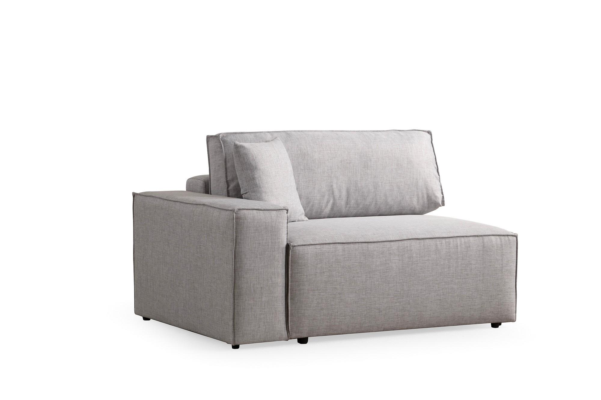 Pƒ±rlo Right Corner Sofa Light Grey 8