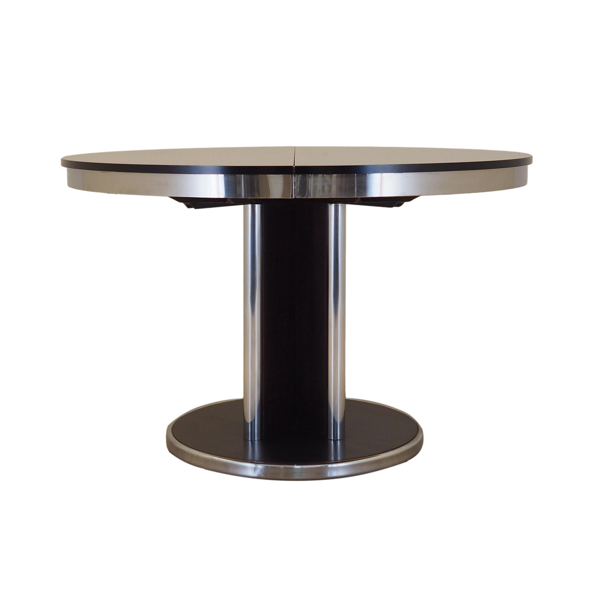 Runder Esstisch 1970er Jahre 121cm 0