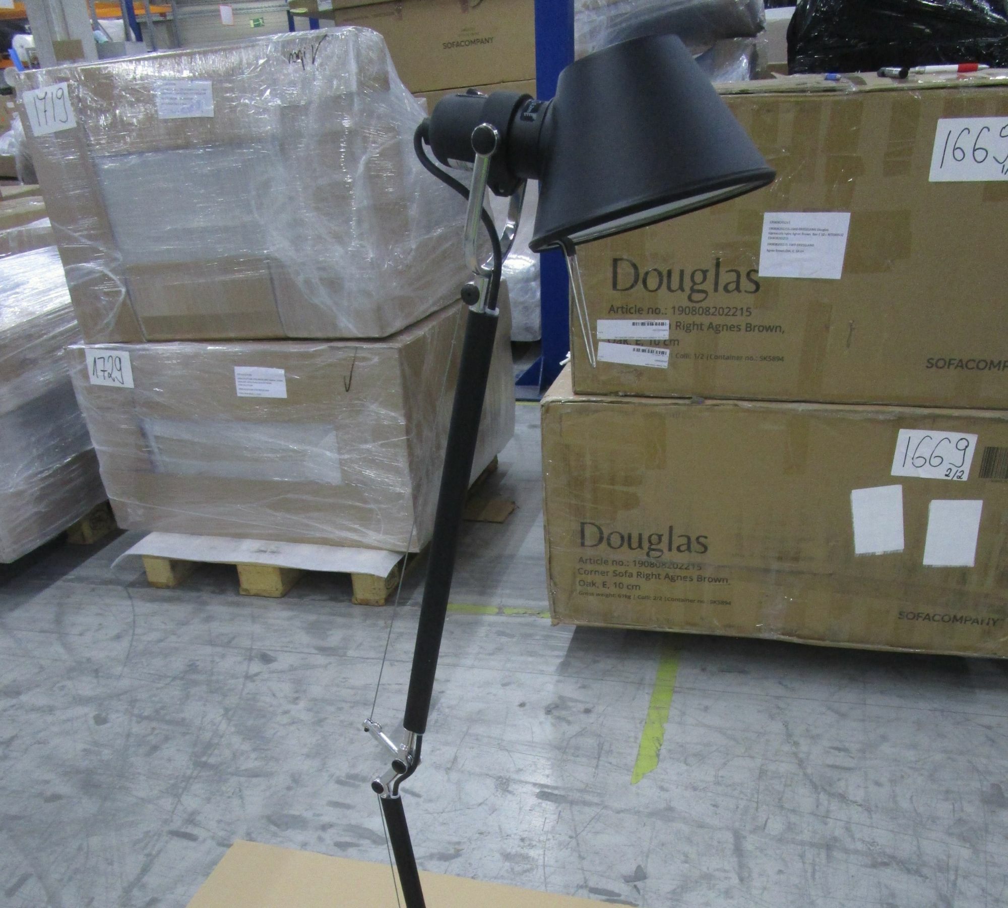 Tolomeo Tavolo Tischleuchte Schwarz Mit Tischfuß Ø 23cm 7