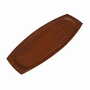 Vintage Tray Teak Wood Brown 1960s 0
