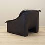 Armchair Leather Black 1960s 7