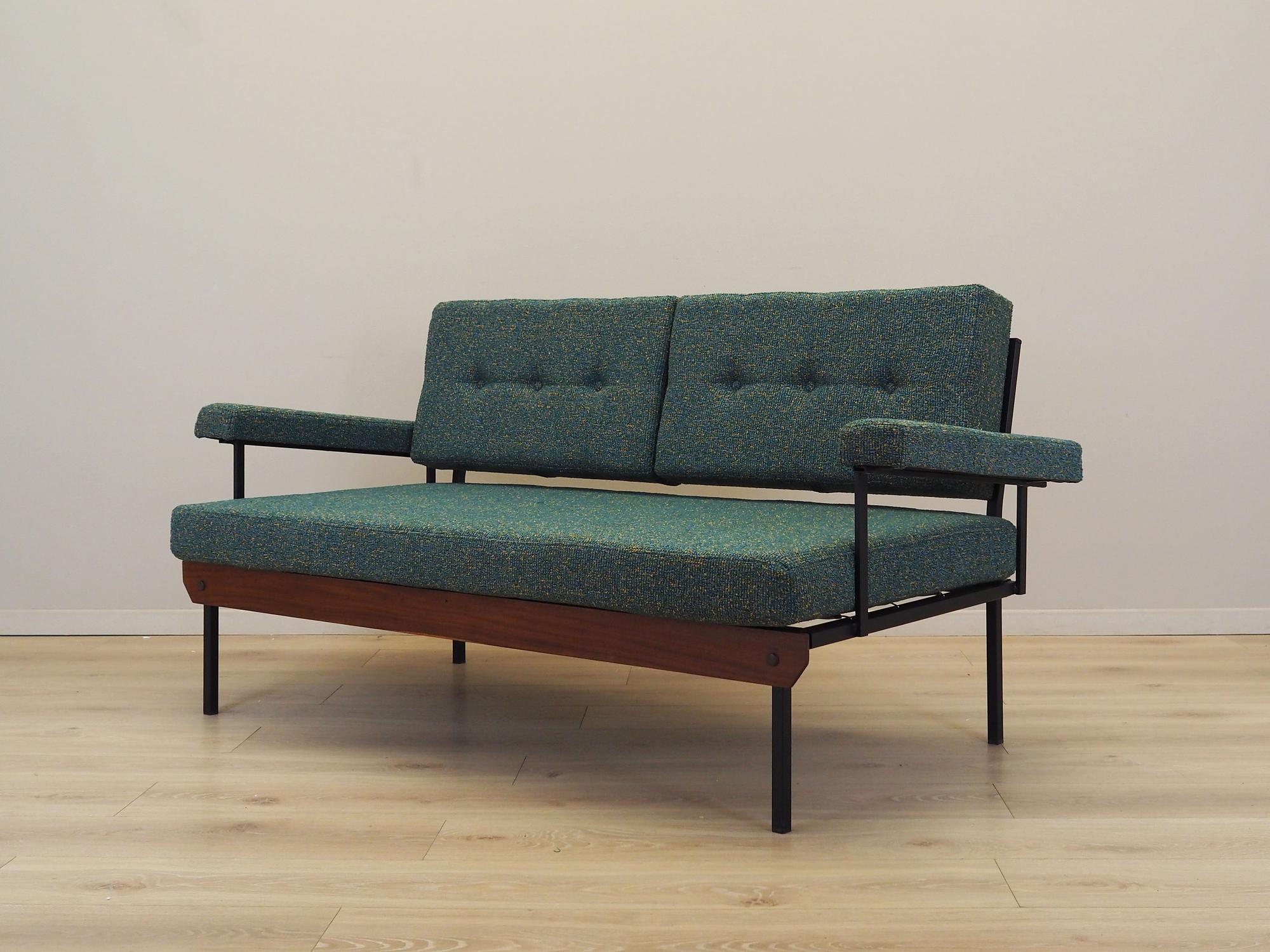 Sofa bed Green 1970s 11