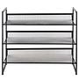 Tecnor shoe rack metal black 63 cm 4
